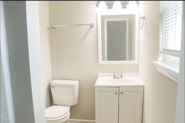 621 Reservoir St, Durham, NC 27703 - half bath featuring toilet and vanity