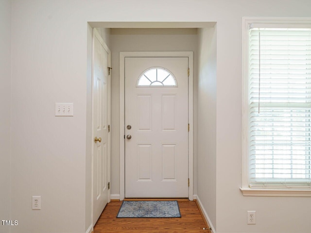 516 Yellow Berry, Wendell, NC 27591 - entryway with wood finished floors and baseboards