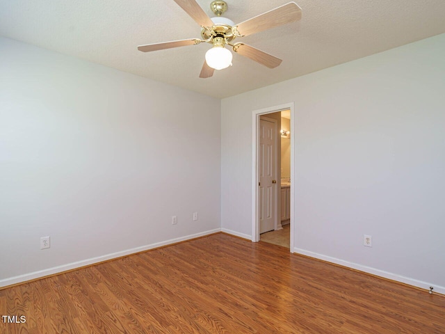516 Yellow Berry, Wendell, NC 27591 - unfurnished room featuring wood finished floors and a ceiling fan
