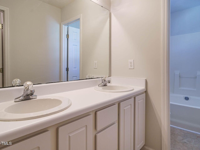 516 Yellow Berry, Wendell, NC 27591 - bathroom with double vanity and tub / shower combination
