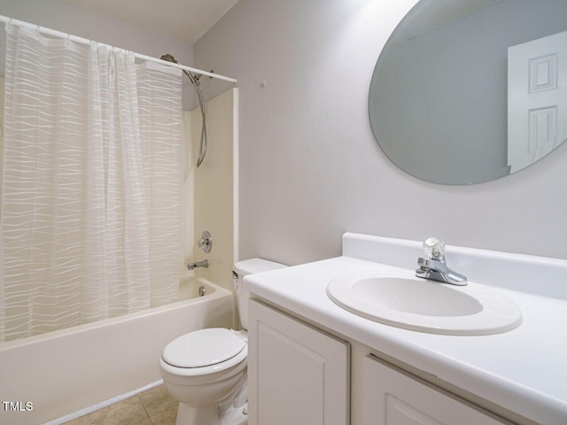 516 Yellow Berry, Wendell, NC 27591 - full bathroom featuring vanity, shower / bath combo, and tile patterned flooring