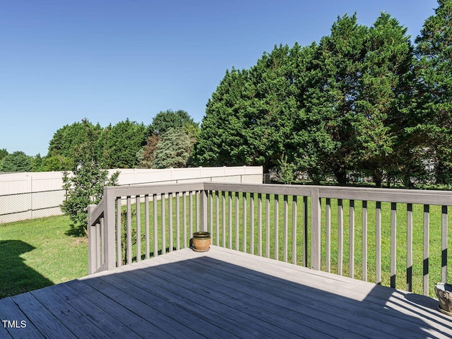 516 Yellow Berry, Wendell, NC 27591 - deck with a fenced backyard