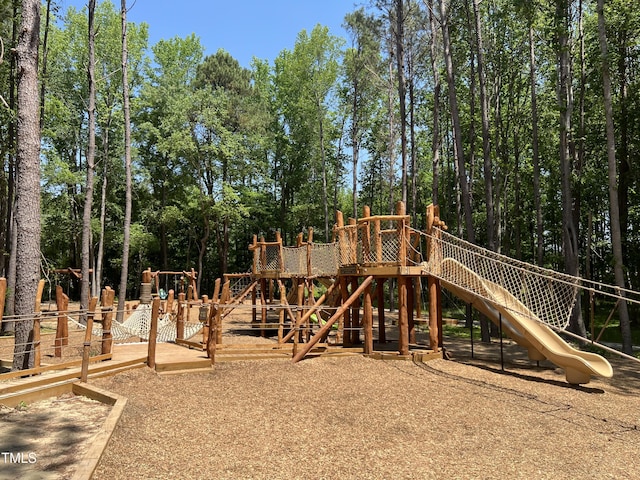 516 Yellow Berry, Wendell, NC 27591 - community playground featuring view of scattered trees