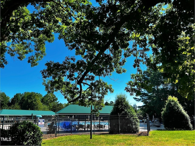 2069 White Pond Ct, Apex, NC 27523 - view of community featuring a swimming pool
