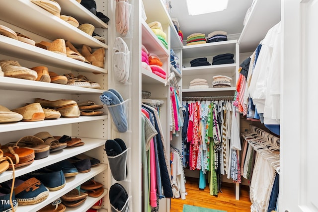1610 Ridge Rd, Raleigh, NC 27607 - spacious closet with wood finished floors