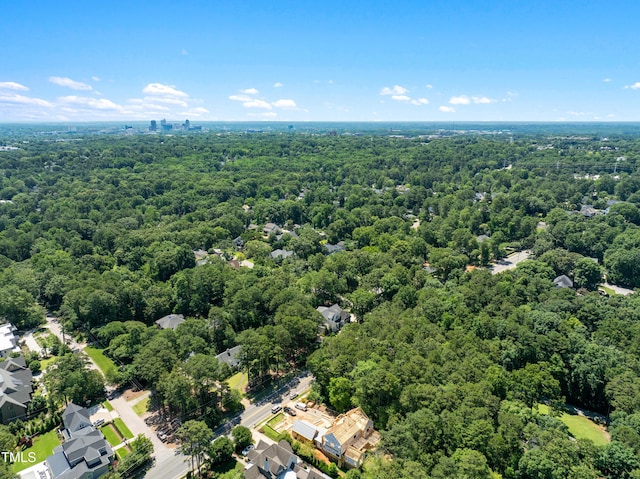 1610 Ridge Rd, Raleigh, NC 27607 - aerial view of a heavily wooded area