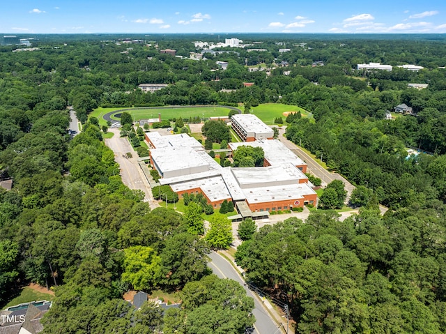 1610 Ridge Rd, Raleigh, NC 27607 - aerial view of a heavily wooded area