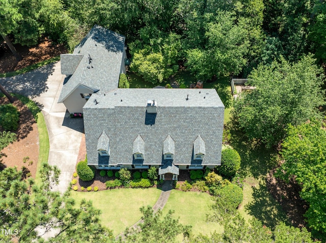 1610 Ridge Rd, Raleigh, NC 27607 - view from above of property
