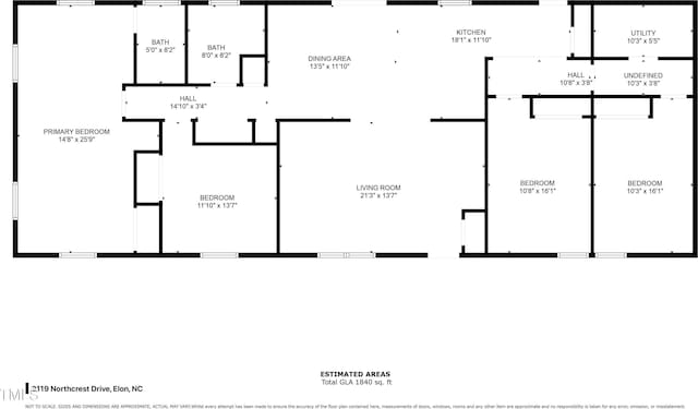 2119 Northcrest Dr, Elon, NC 27244 - photo 45