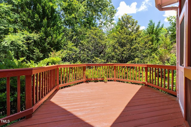 5106 Stockton Way, Durham, NC 27707 - view of wooden terrace