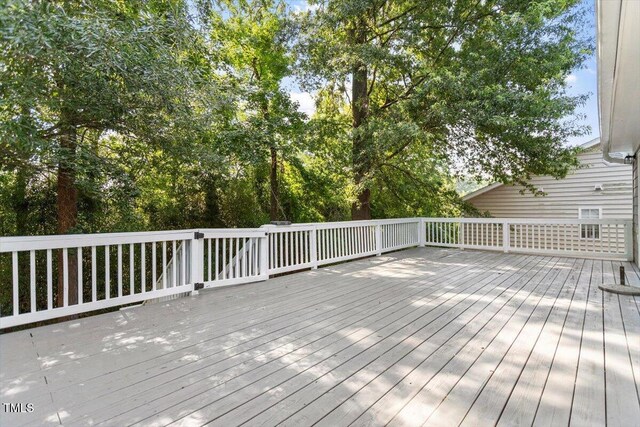 1309 Hill St, Durham, NC 27707 - view of deck