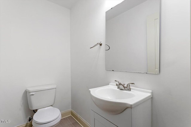 1309 Hill St, Durham, NC 27707 - bathroom with toilet and vanity