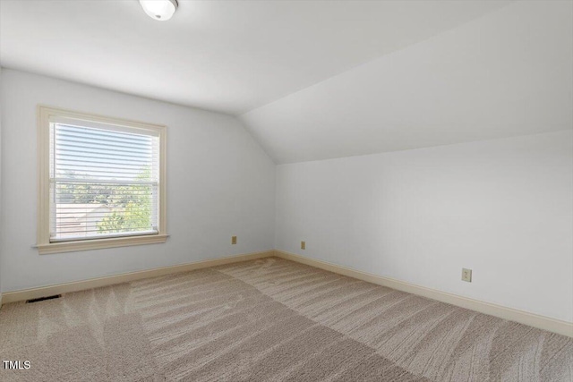 1309 Hill St, Durham, NC 27707 - additional living space featuring lofted ceiling and carpet
