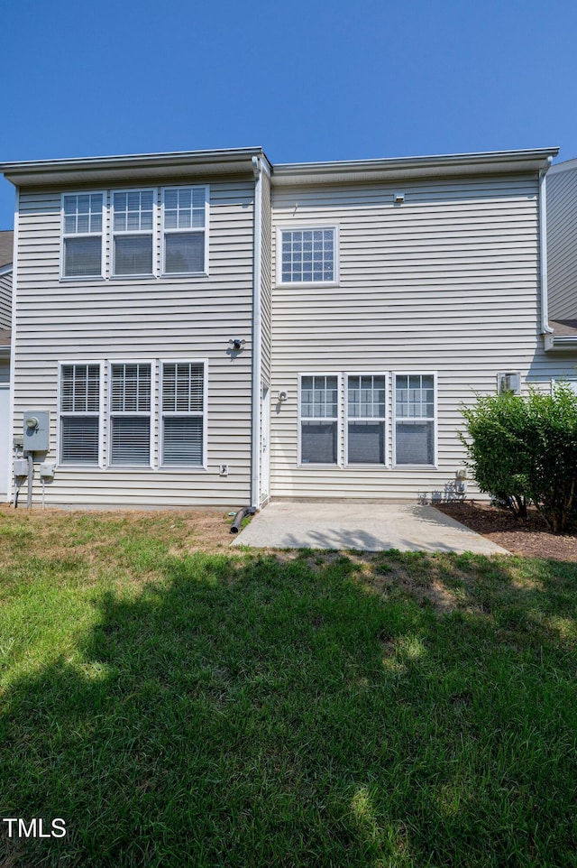 238 Royal Tower Way, Cary, NC 27513 - rear view of house featuring a yard and a patio area