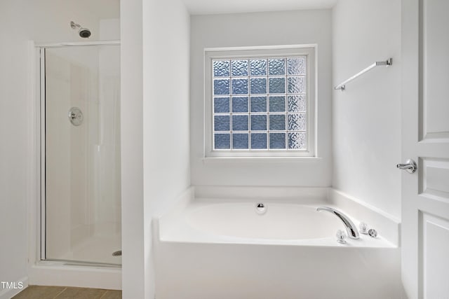 238 Royal Tower Way, Cary, NC 27513 - full bathroom with a shower stall and a bath