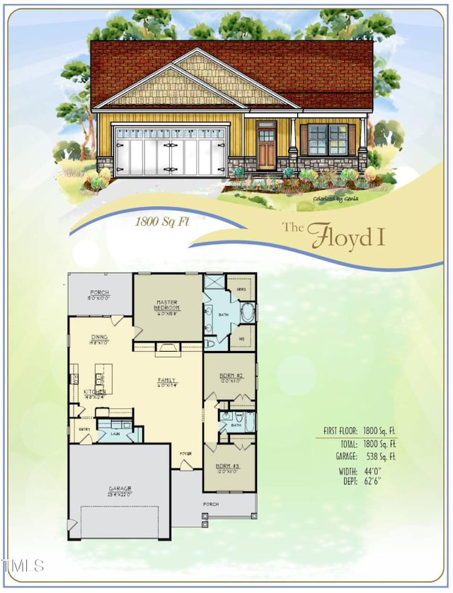 4026 N NC-581 Hwy, Kenly, NC 27542 - view of property floor plan