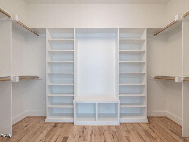 1009 Parker St, Raleigh, NC 27607 - spacious closet featuring wood finished floors
