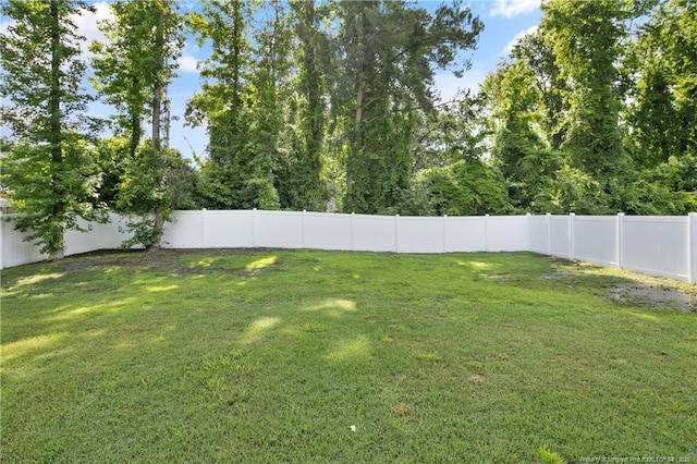 606 N Dickson St, Raeford, NC 28376 - view of fenced backyard