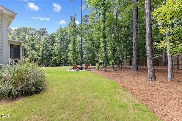 8420 Bells Lake Rd, Apex, NC 27539 - view of yard