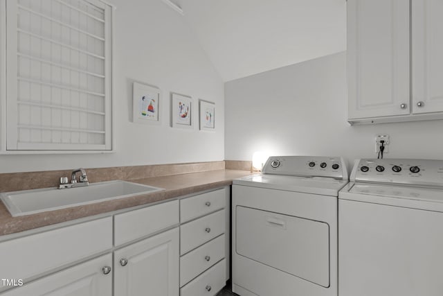 145 Cofield Cir, Durham, NC 27707 - laundry room with washing machine and clothes dryer and cabinet space