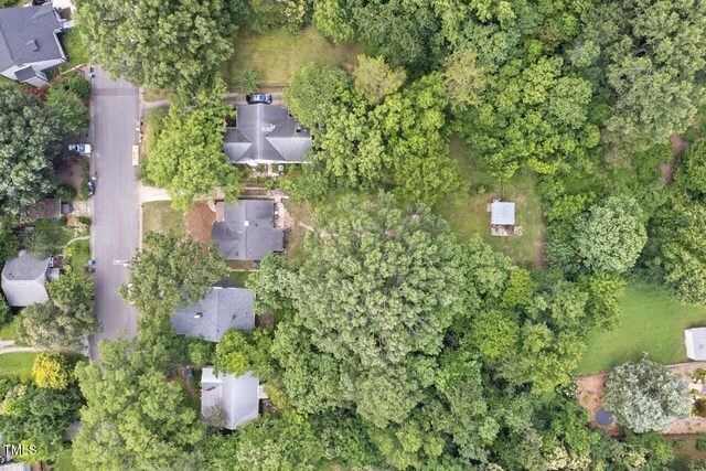 2410 Huron St, Durham, NC 27707 - aerial view of property's location featuring nearby suburban area