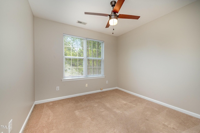 2261 Plum Frost Dr, Raleigh, NC 27603 - unfurnished room featuring carpet floors and ceiling fan
