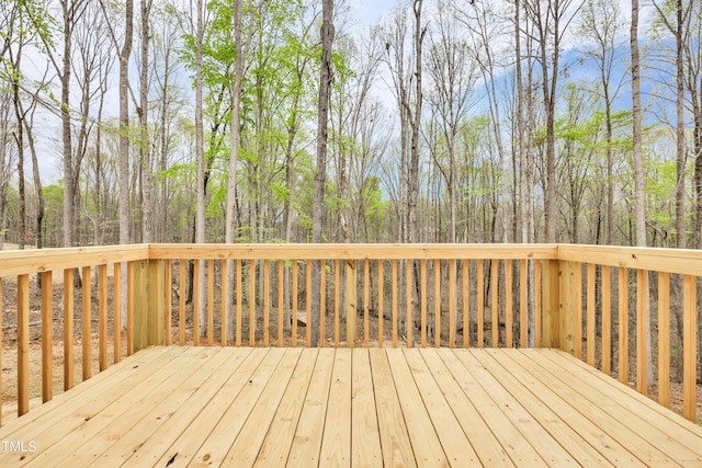 3041 Wesley Farm Ln, Sophia, NC 27350 - deck with view of scattered trees