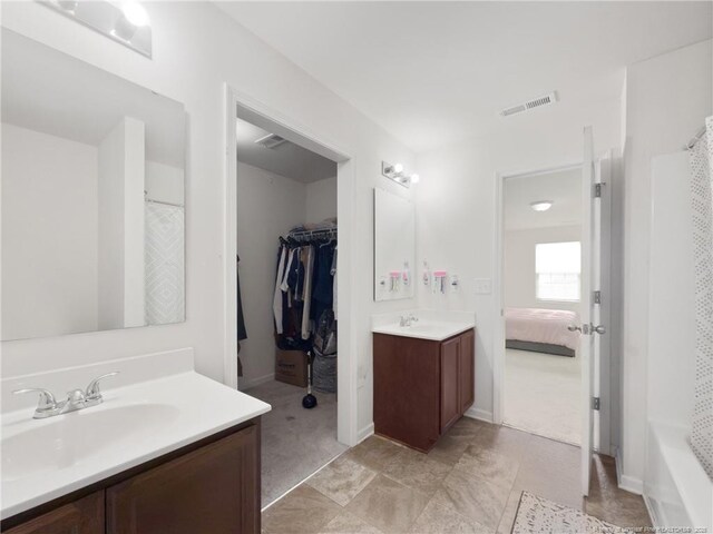 534 Jernigan St, Fayetteville, NC 28306 - full bath with vanity and connected bathroom