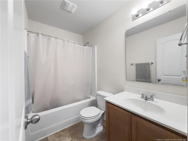 534 Jernigan St, Fayetteville, NC 28306 - bathroom featuring vanity and shower / bath combination with curtain