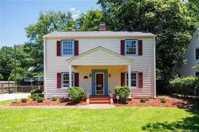 103 Stedman St, Fayetteville, NC 28305 - view of front facade with a chimney