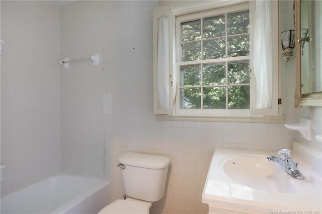 103 Stedman St, Fayetteville, NC 28305 - full bathroom featuring tile walls and vanity