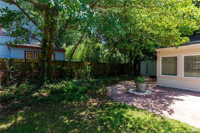 103 Stedman St, Fayetteville, NC 28305 - view of yard with a patio area