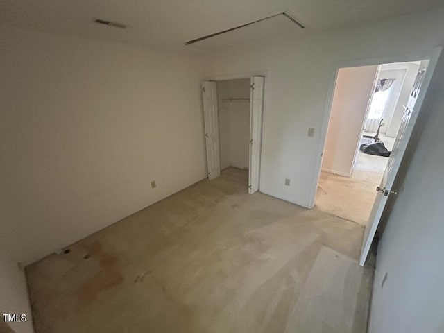 1819 Collier Rd, Durham, NC 27707 - unfurnished bedroom with light colored carpet