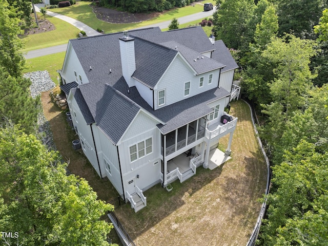 175 Stonecrest Way, Pittsboro, NC 27312 - aerial view of property and surrounding area
