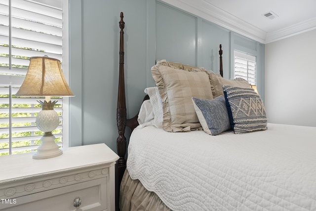 175 Stonecrest Way, Pittsboro, NC 27312 - bedroom featuring ornamental molding