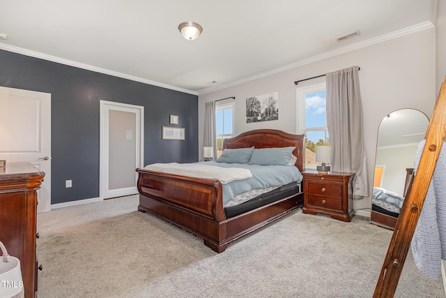 664 Old Dairy Dr, Wake Forest, NC 27587 - bedroom featuring carpet and crown molding