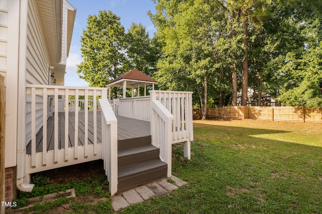 4316 Major Loring Way, Raleigh, NC 27616 - view of wooden deck