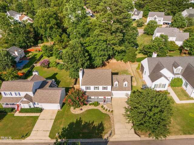 4316 Major Loring Way, Raleigh, NC 27616 - aerial view of residential area