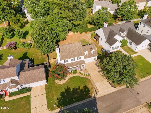 4316 Major Loring Way, Raleigh, NC 27616 - aerial perspective of suburban area