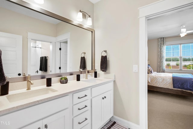 241 Teague St, Wake Forest, NC 27587 - bathroom with ensuite bath and double vanity