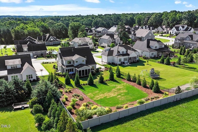 241 Teague St, Wake Forest, NC 27587 - aerial view of residential area