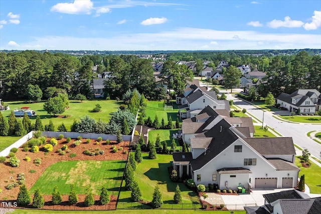 241 Teague St, Wake Forest, NC 27587 - aerial perspective of suburban area