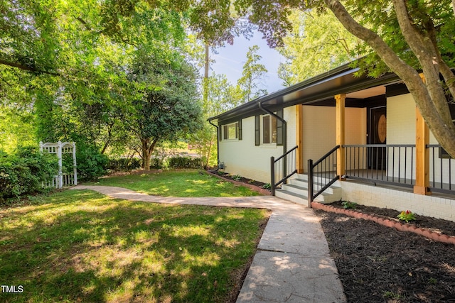 944 Athens Dr, Raleigh, NC 27606 - view of green lawn