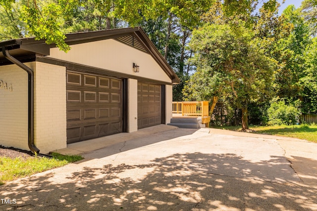 944 Athens Dr, Raleigh, NC 27606 - view of detached garage
