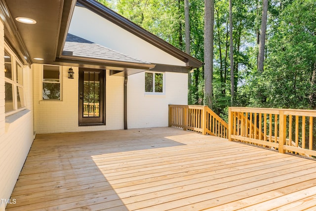 944 Athens Dr, Raleigh, NC 27606 - view of deck