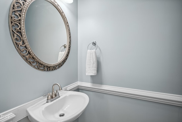 5940 Dahlberg Dr, Raleigh, NC 27603 - bathroom with a sink