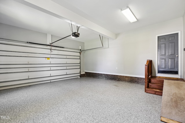 5940 Dahlberg Dr, Raleigh, NC 27603 - garage featuring a garage door opener