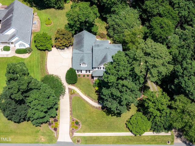 5940 Dahlberg Dr, Raleigh, NC 27603 - aerial view of property and surrounding area