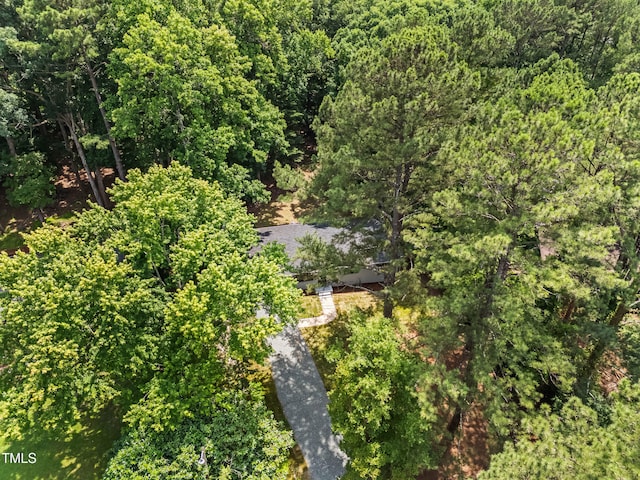 235 Mccauley St Unit # D, Chapel Hill, NC 27516 - view from above of property with a forest