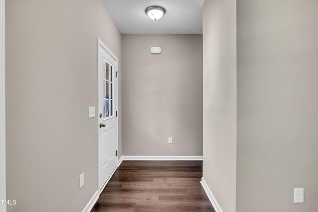 3013 Wesley Farm Ln, Sophia, NC 27350 - corridor with baseboards and wood finished floors